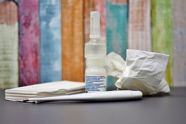 Picture of tissues and cold remedies